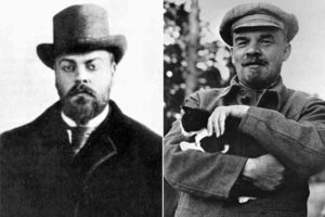 Александр Парвус и Владимир Ленин