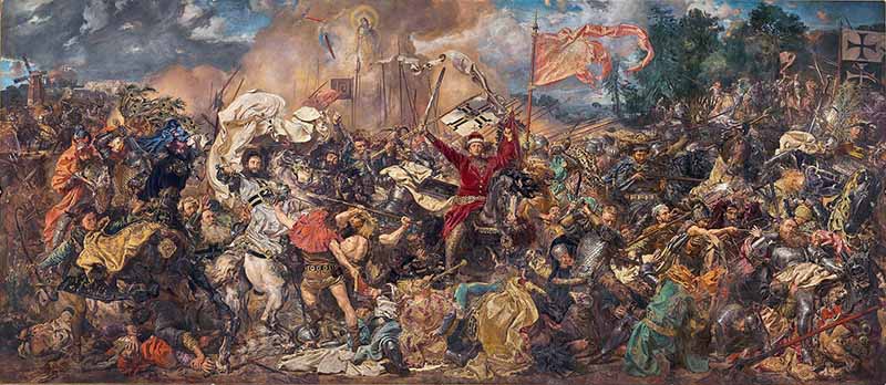 Ян Матейко. «Грюнвальдская битва». 1878 г.