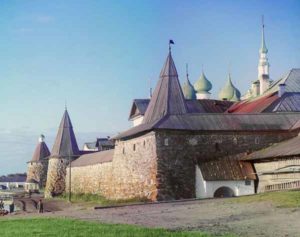 Соловецкий монастырь (фото Сергея Прокудина-Горского, 1915)