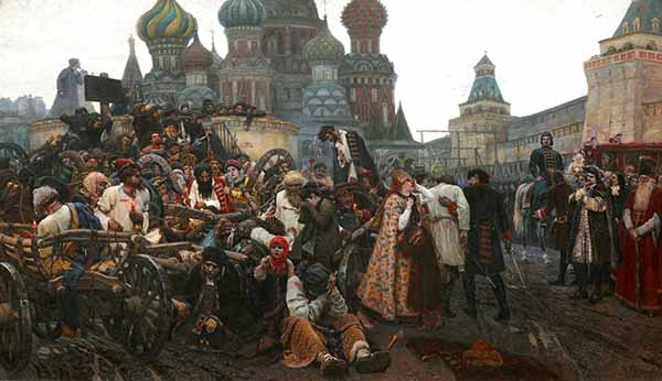 Утро стрелецкой казни. Худ. В. И. Суриков, 1881