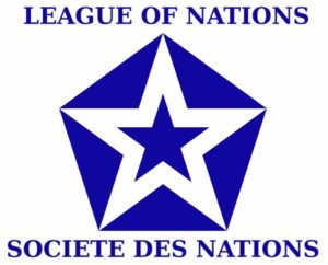 Лига наций Неофициальный флаг (1939—1941)