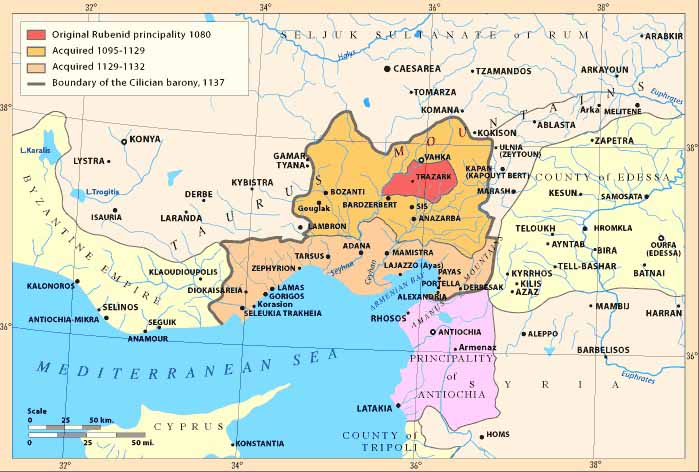 Киликийская Армения в 1080-1199