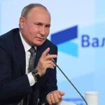 Владимир Путин отвечает на вопросы участников форума «Валдай» 21 октября 2021 года