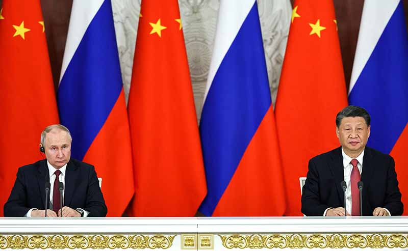 Президент России и Председатель КНР сделали заявления для прессы 21-03-2023